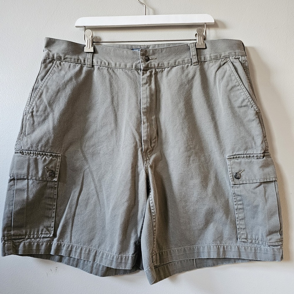 Vintage Polo USA Ralph Lauren Cargo Shorts Men's Size 40 Khaki Classic Chino